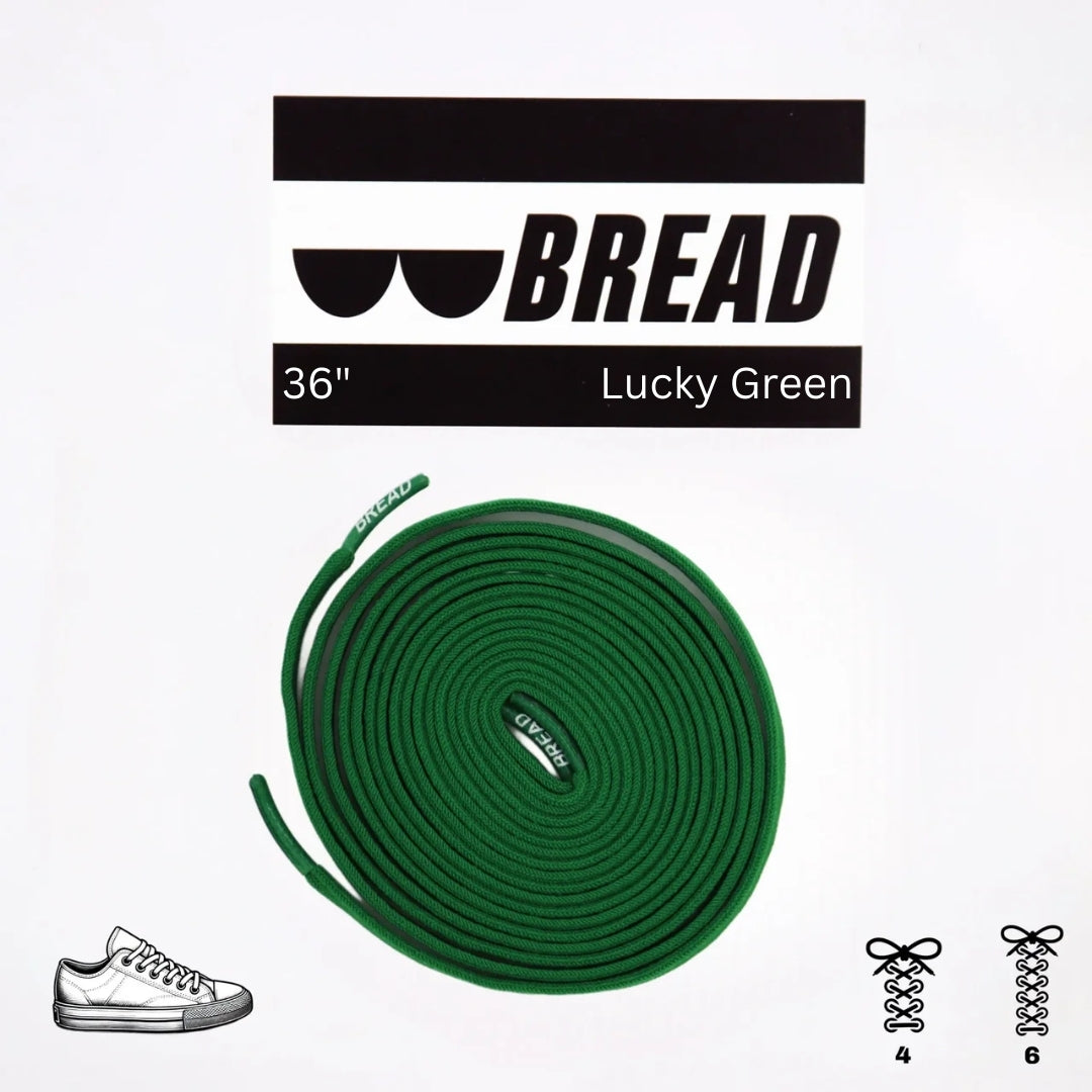 Lucky Green Laces - Krudco. Skateshop