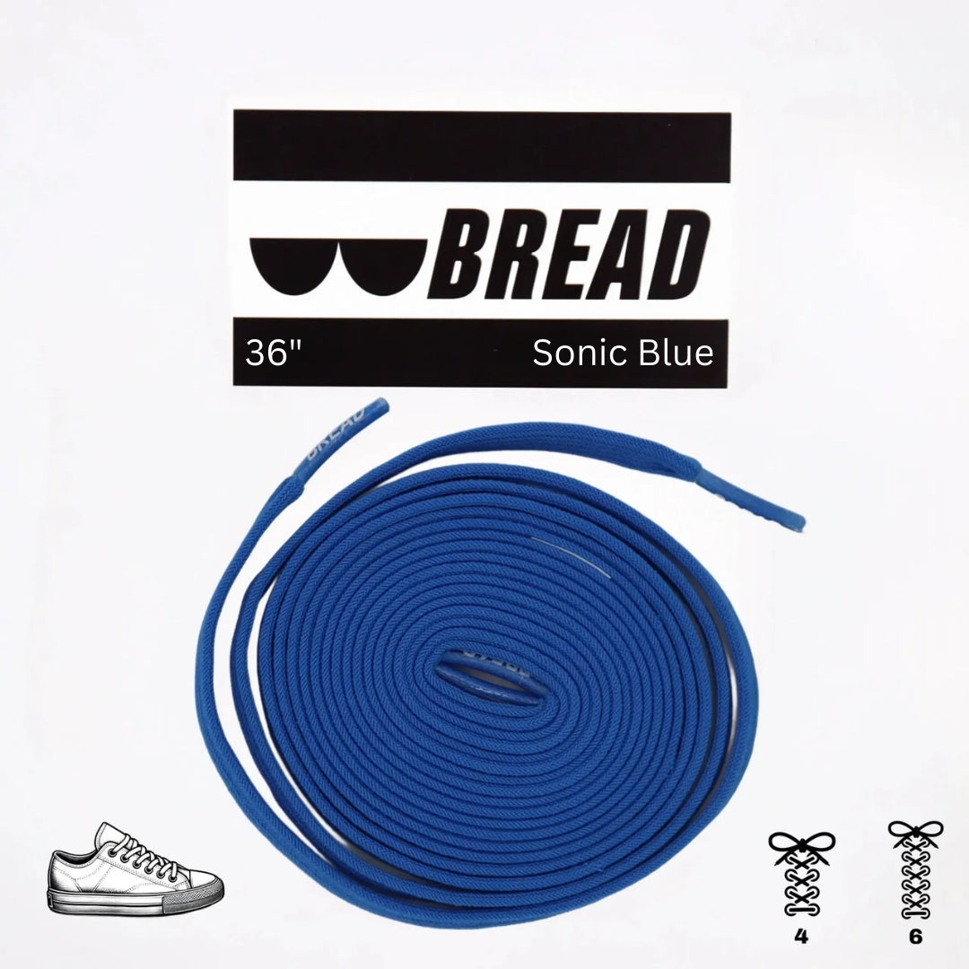 Sonic Blue Laces - Krudco. Skateshop