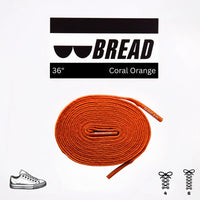 Coral Orange Laces - Krudco. Skateshop