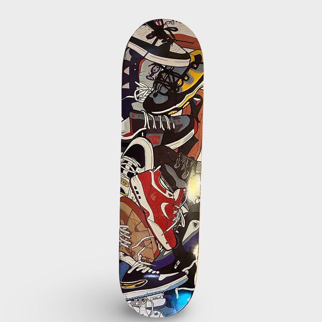 FSC 8.5" Classic Skate Shoe Skateboard Deck 2022 - Krudco. Skateshop