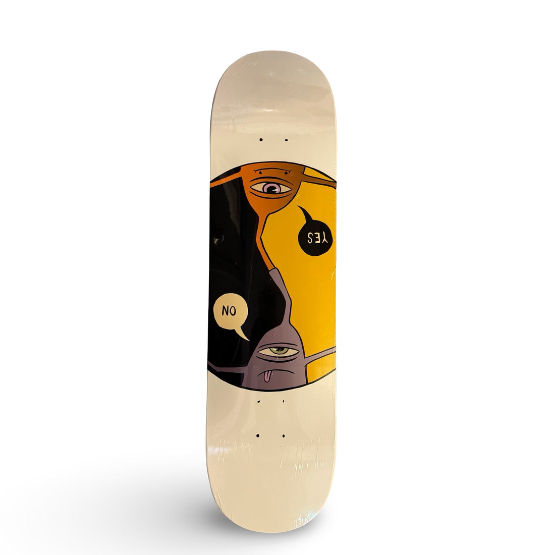Toy Machine 8.25" Yes/No Twin Tail Deck