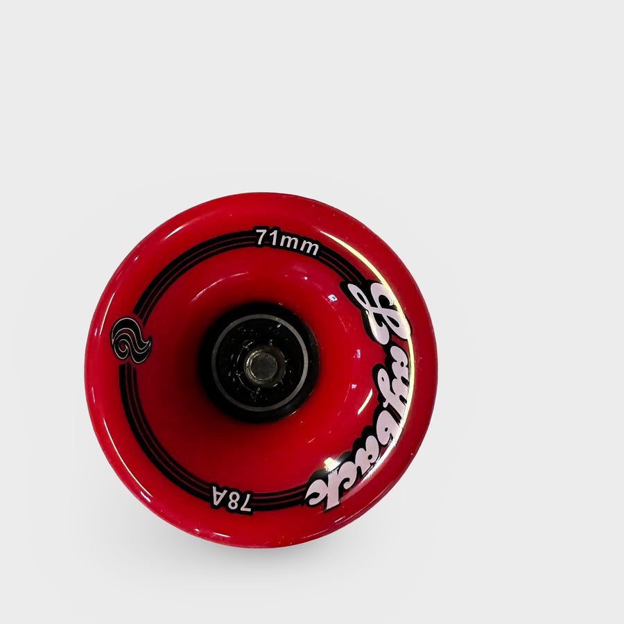 Layback 9.75" X 38" Peak Kick Tail Longboard Complete