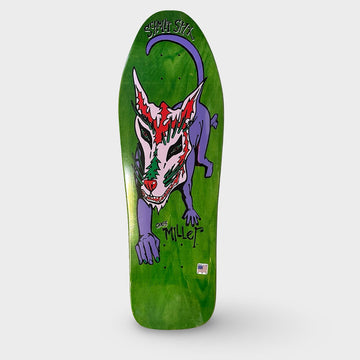 Chris Miller Schmitt Stix Dog Large green stain 10” Reissue