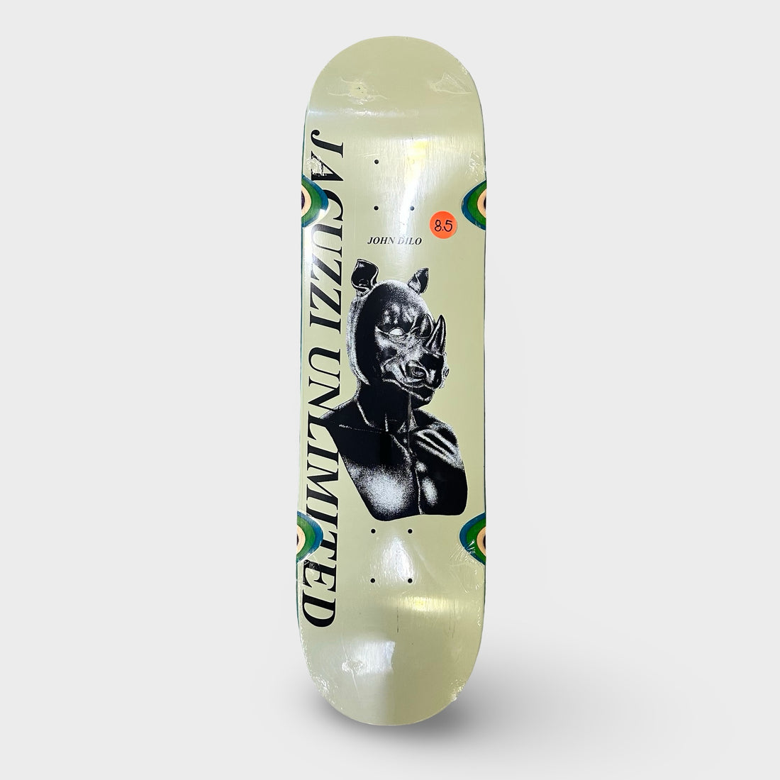 Jacuzzi 8.5" Dilo Safe Word Skateboard Deck