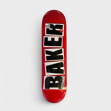 Baker 8.75" Team Brand Logo Red Deck