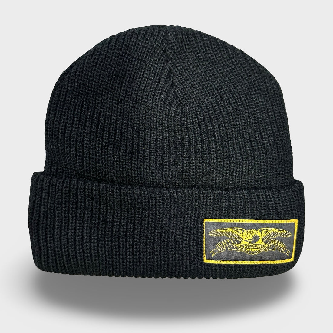 Anti Hero Stock Eagle Cuff Beanie Black