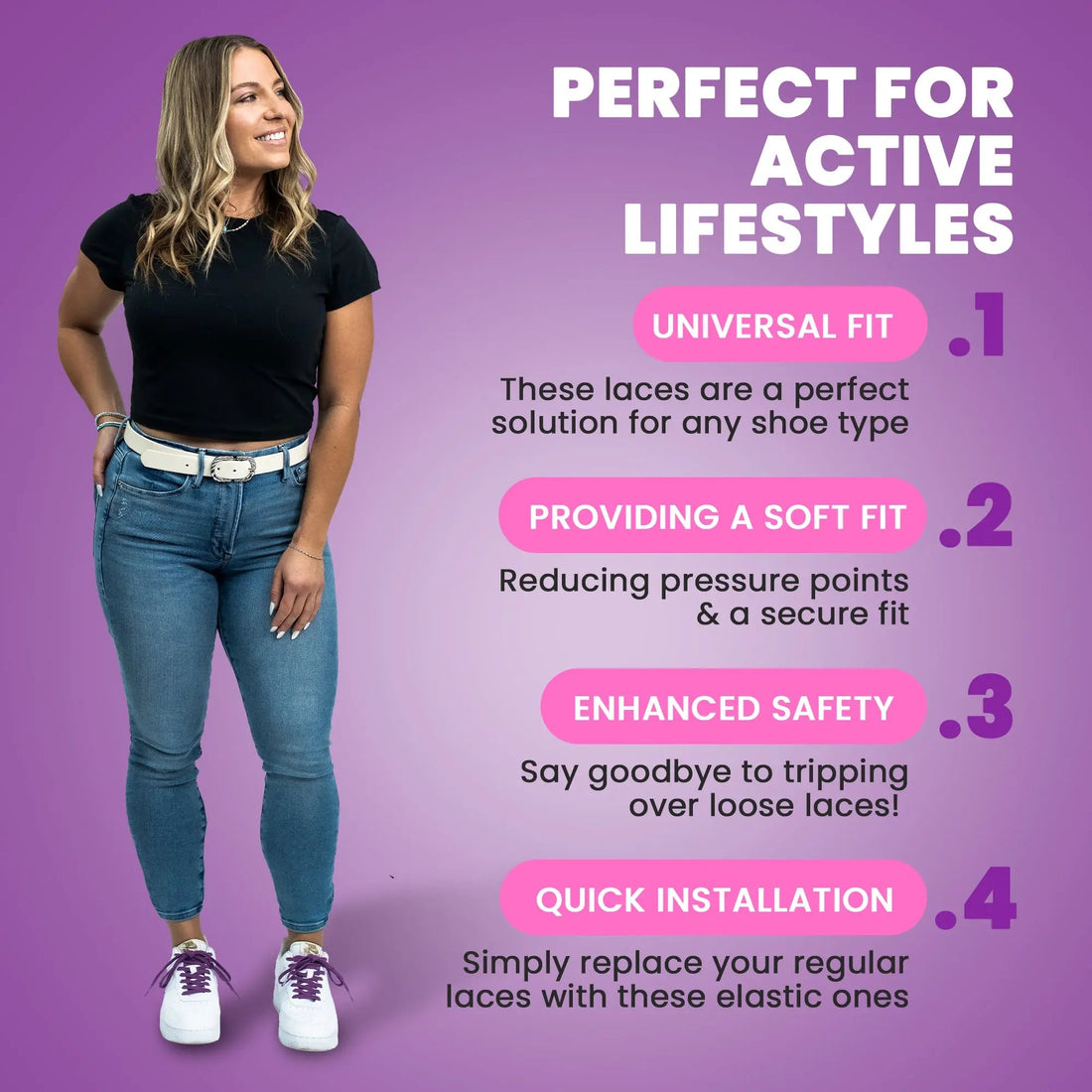 Cosmic Purple Laces - Krudco. Skateshop