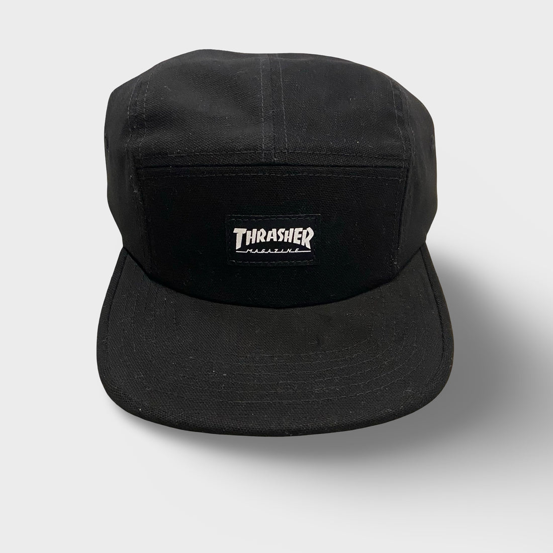 Thrasher 5 Panel Hat Black