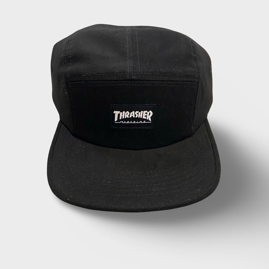Thrasher 5 Panel Hat Black