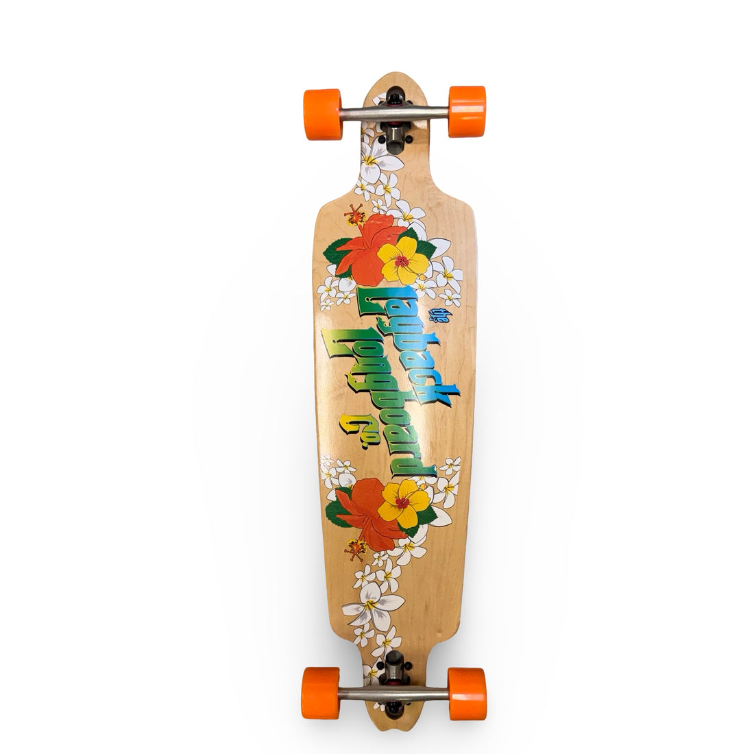 Layback 10.25" X 39" Whine Drop Through Longboard Complete