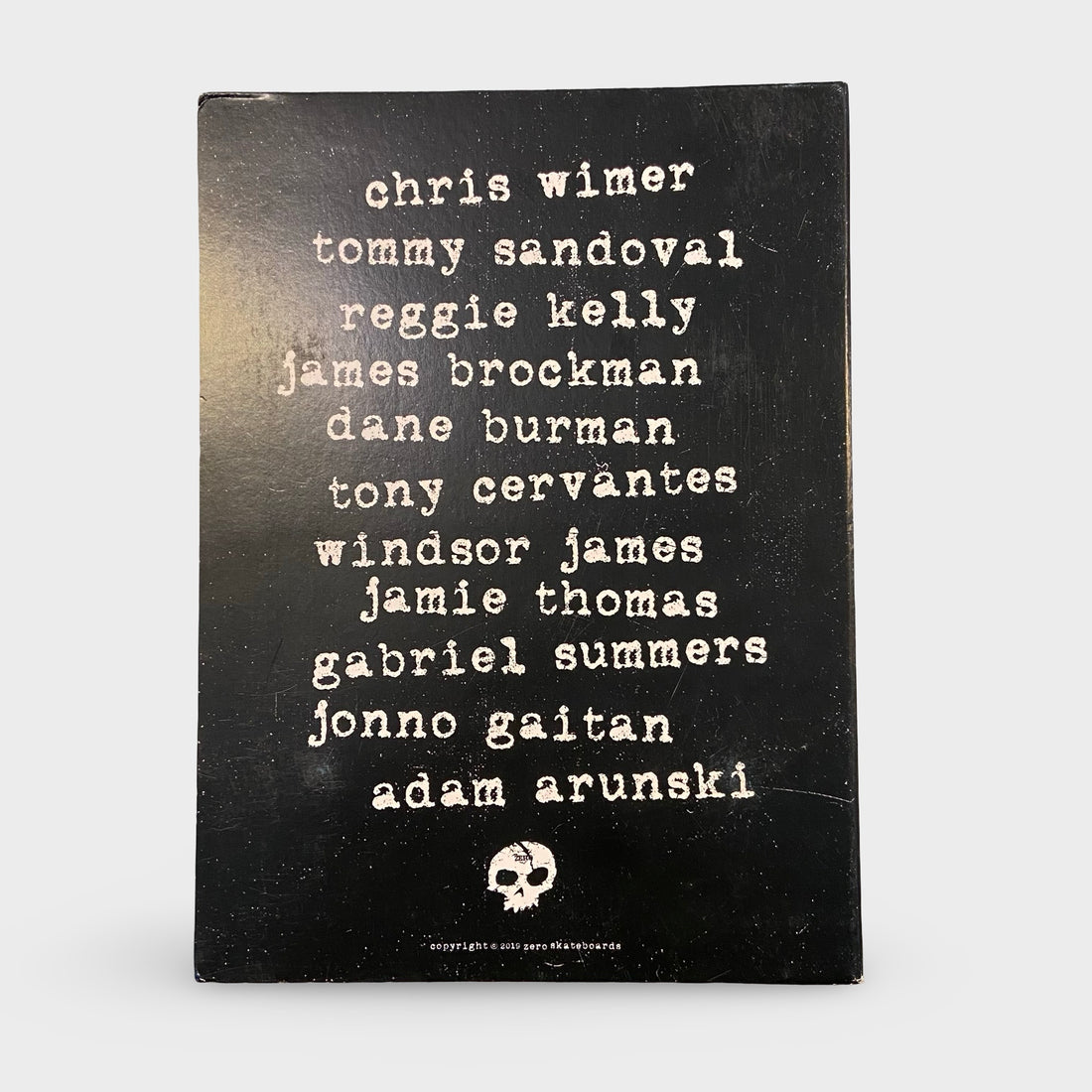 Zero Dam It All 2019 Skateboarding DVD