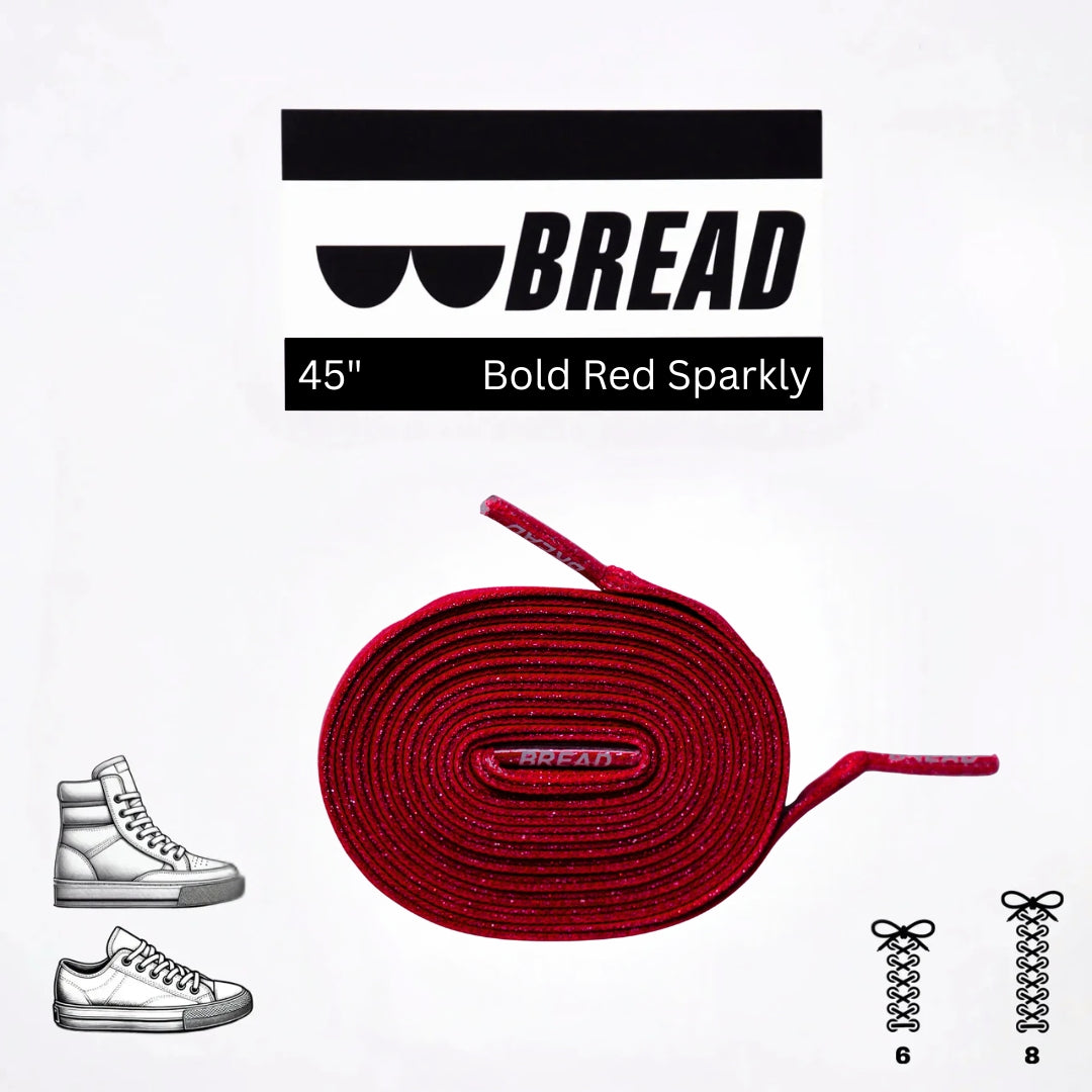 Bold Red Laces - Krudco. Skateshop