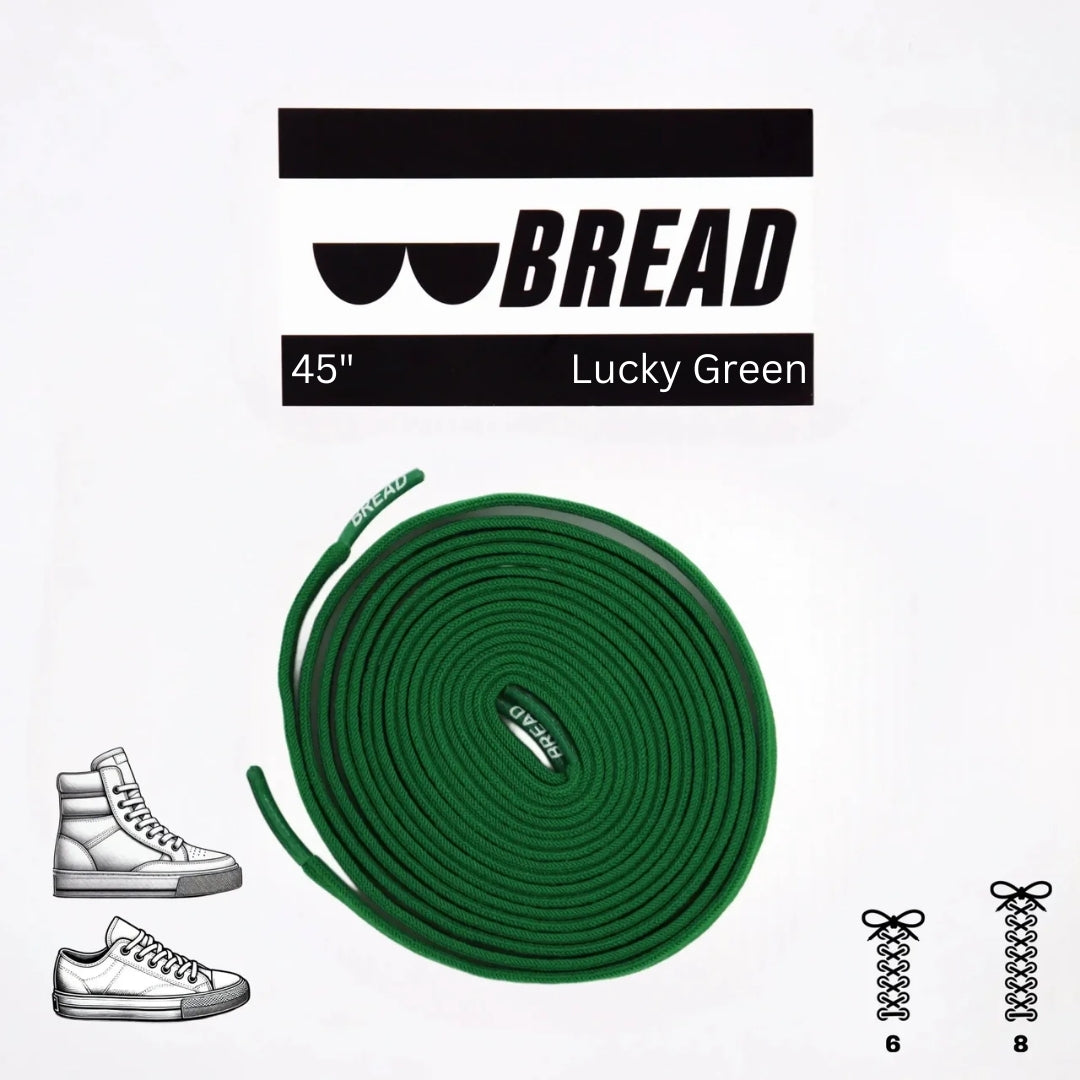 Lucky Green Laces - Krudco. Skateshop