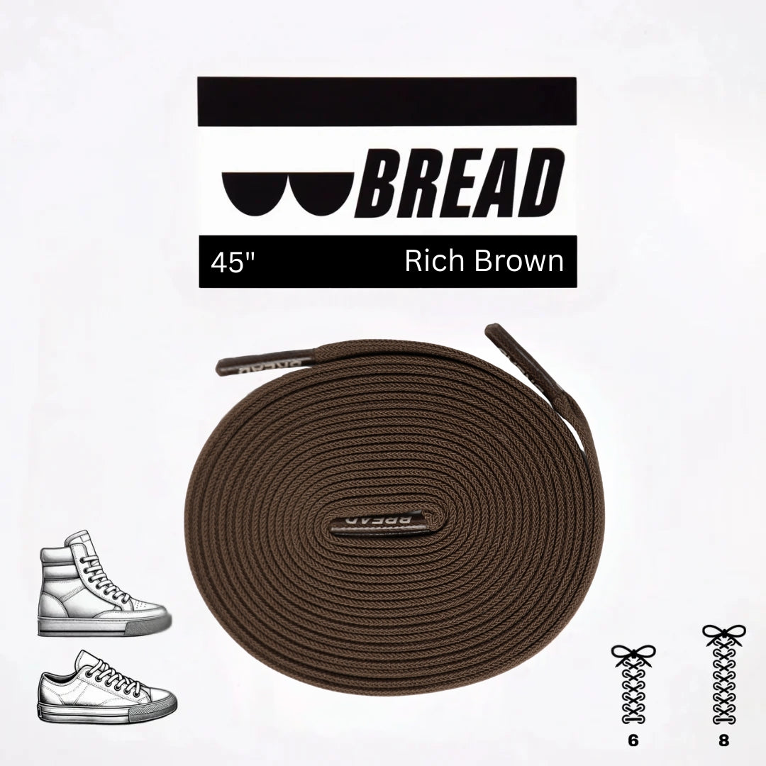 Rich Brown Laces - Krudco. Skateshop