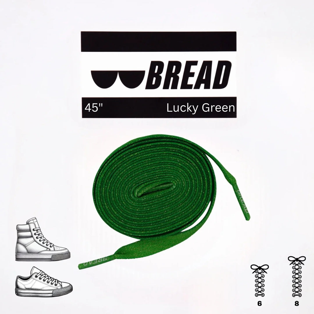 Lucky Green Laces - Krudco. Skateshop