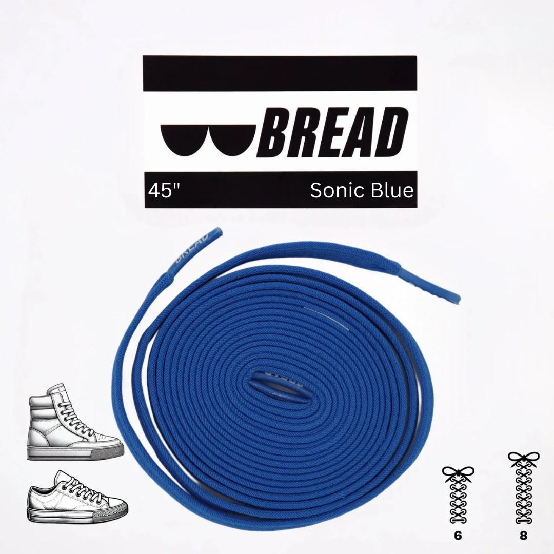 Sonic Blue Laces - Krudco. Skateshop