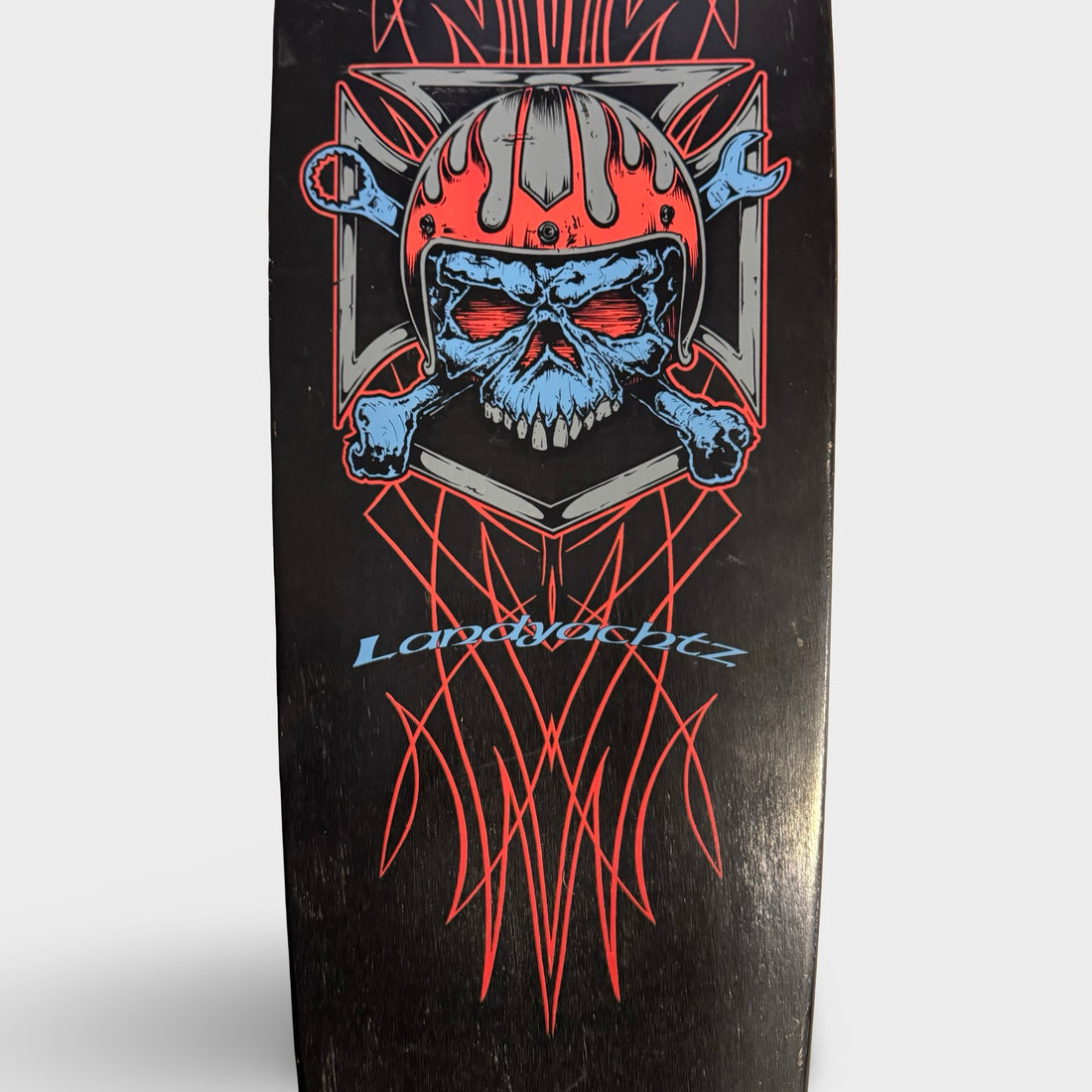 Vintage 2012 Landyachtz 9to5 Longboard Deck - Autographed by Designer Mike McGoldrick