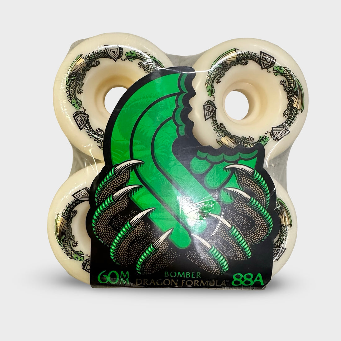 Powell Green Dragon Formula Bomber 60mm x 40mm 88a