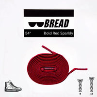 Bold Red Laces - Krudco. Skateshop