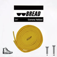 Corona Yellow Laces - Krudco. Skateshop