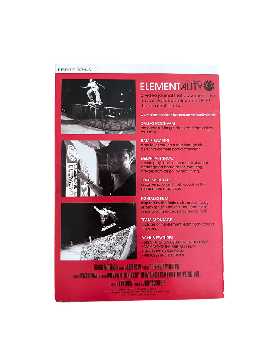 Elementality Elementality Vol 2 Dallas Rockvam – Krudco. Skateshop