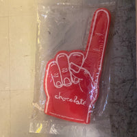Chocolate Vintage Foam Finger