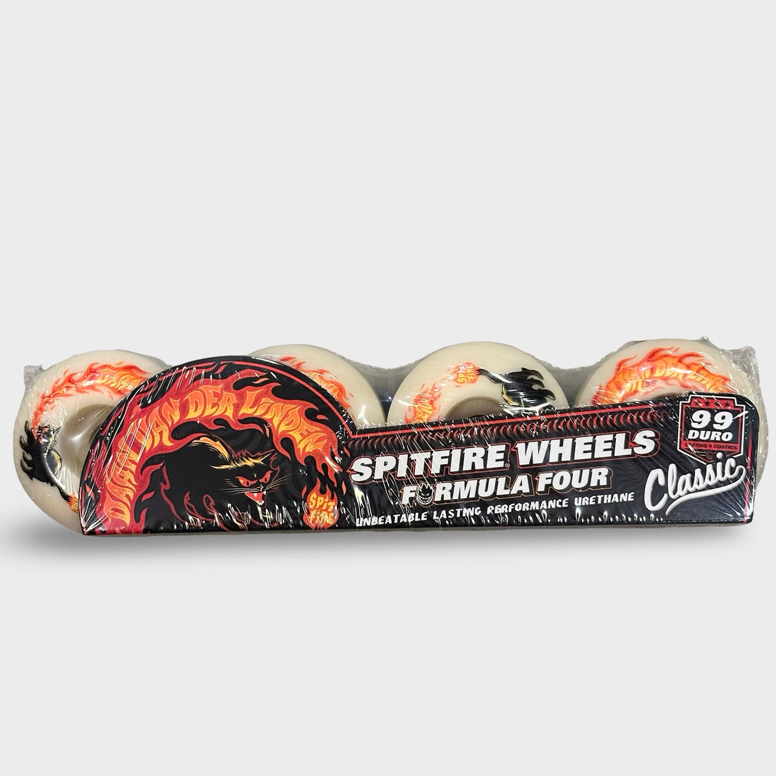 Spitfire 55MM Dann Pyrocat Classics 99A Formula Four Wheels - Krudco. Skateshop
