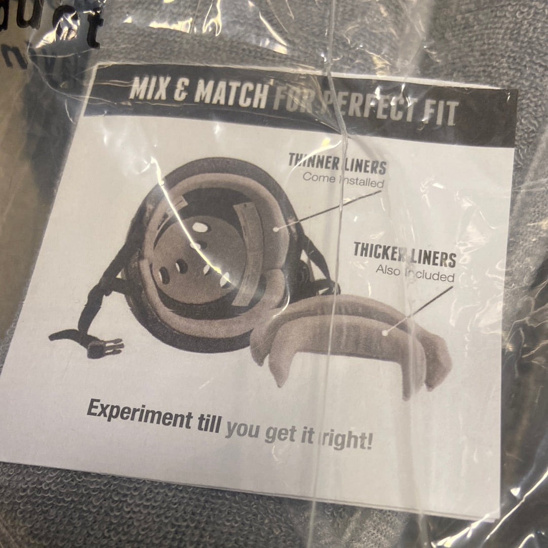 Triple 8 Helmet Certified Matte Black - Krudco. Skateshop