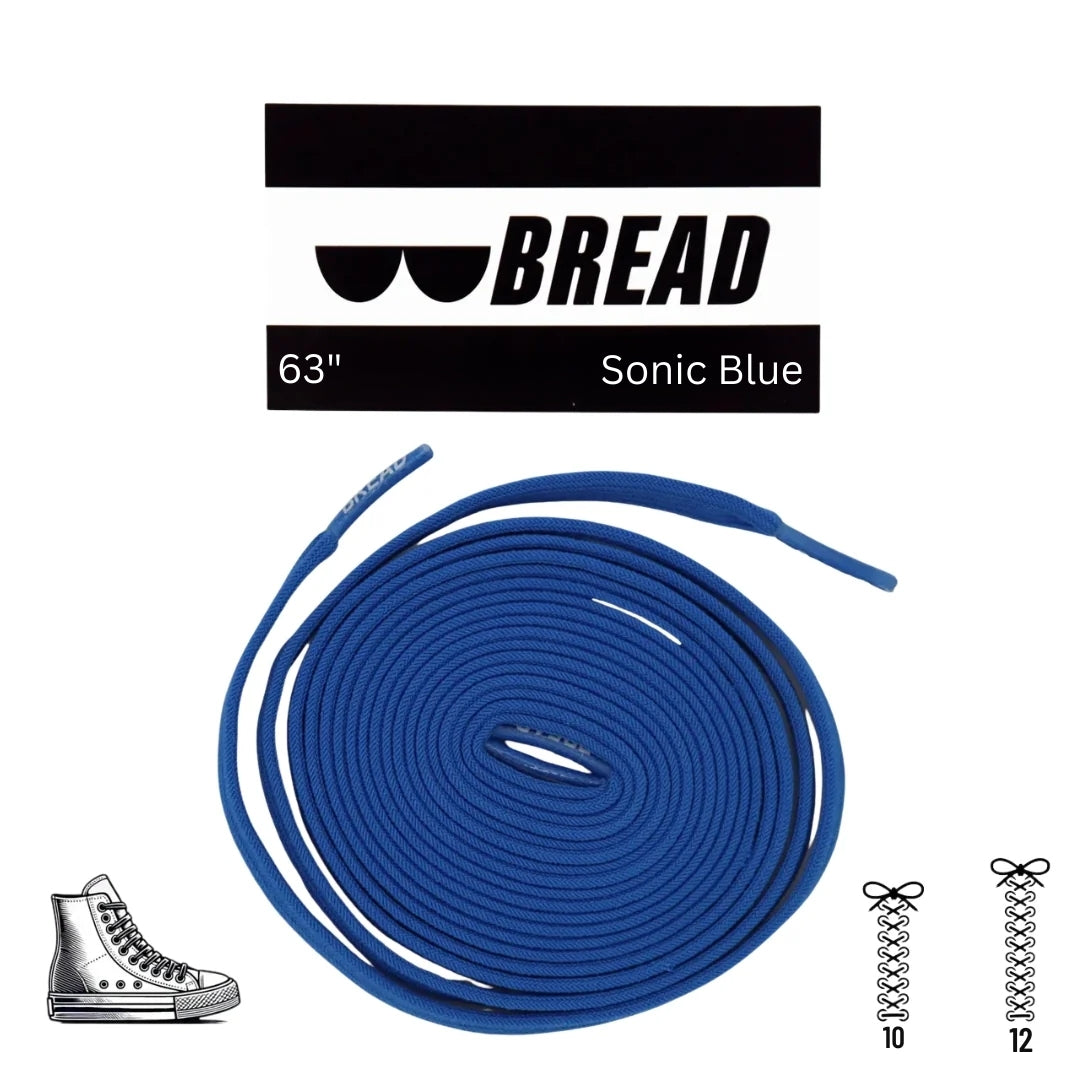 Sonic Blue Laces - Krudco. Skateshop