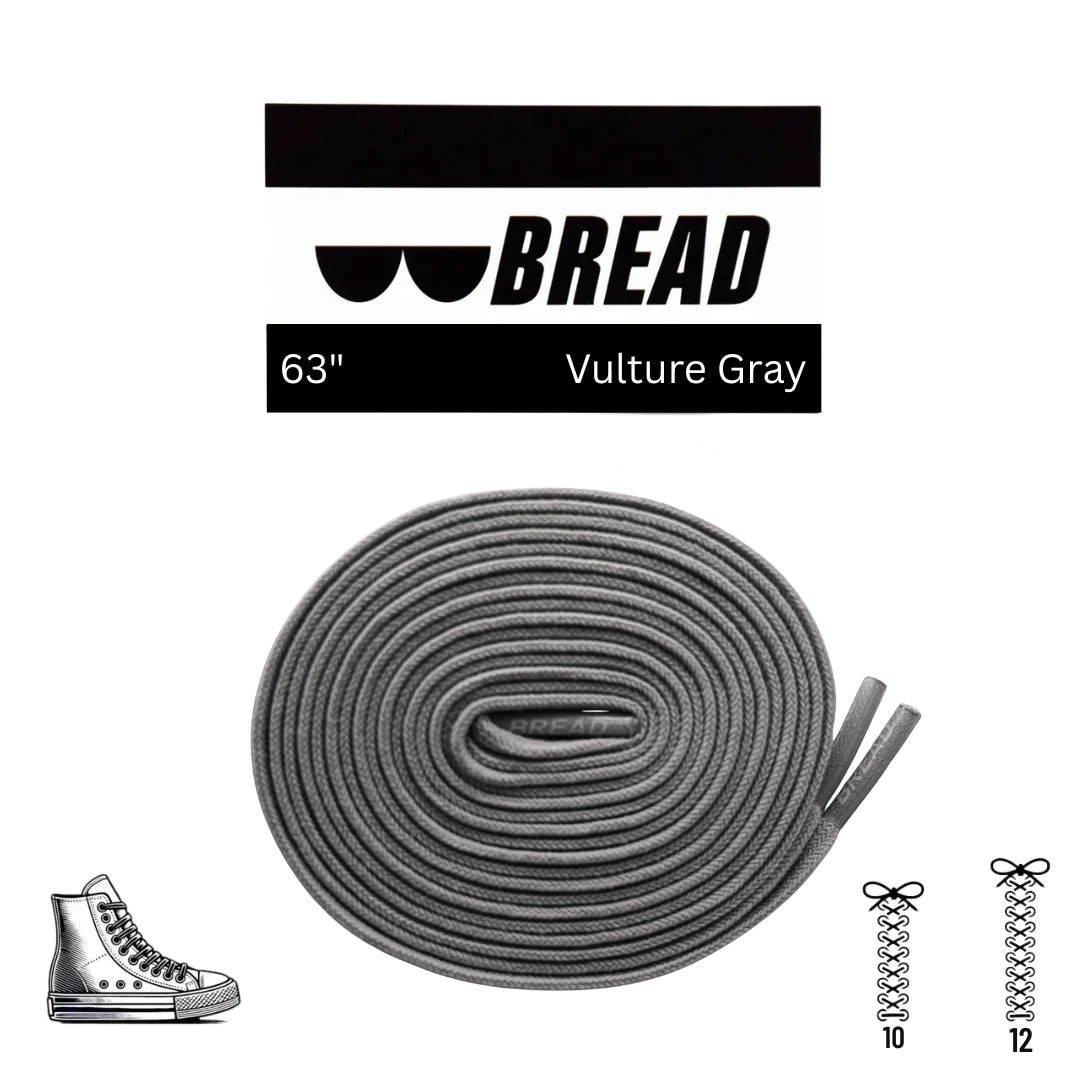 Vulture Gray Laces - Krudco. Skateshop