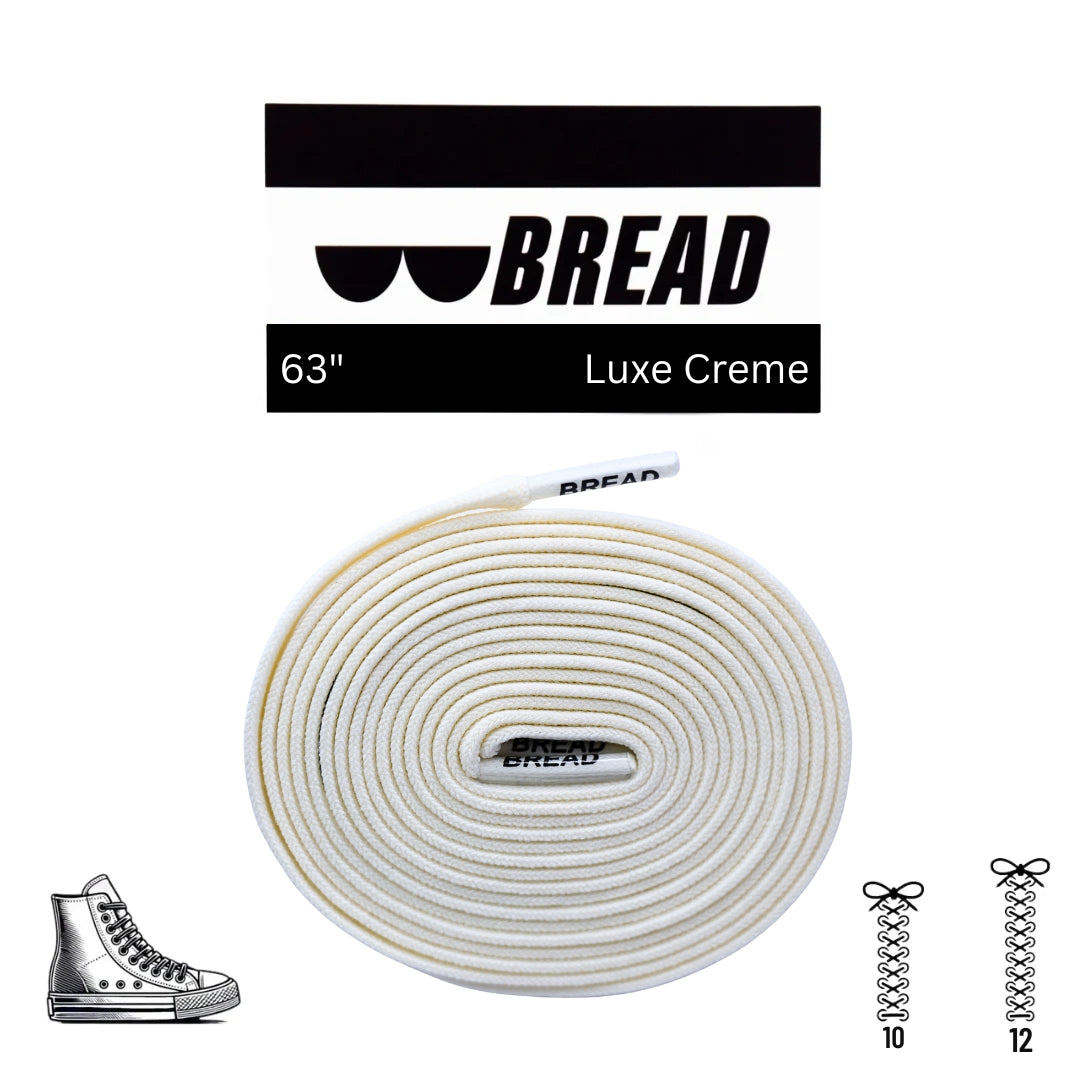 Luxe Creme Laces - Krudco. Skateshop