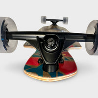San Clemente 9" X 36"  Birds Of Paradise Drop Through Longboard Complete - Krudco. Skateshop