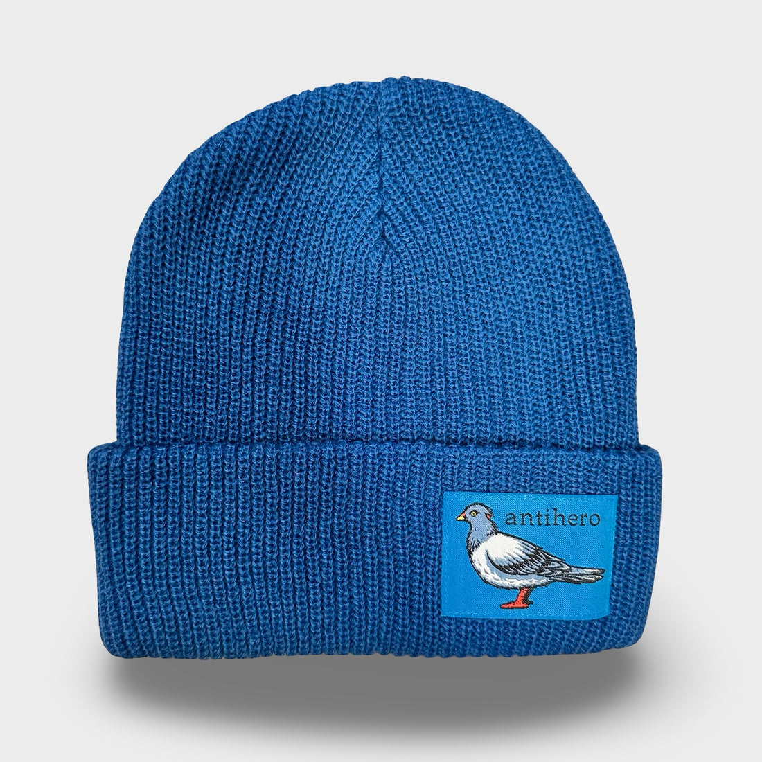Anti Hero Lil Pigeon Label Cuff Beanie Blue