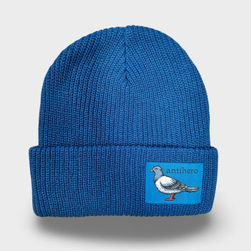 Anti Hero Lil Pigeon Label Cuff Beanie Blue