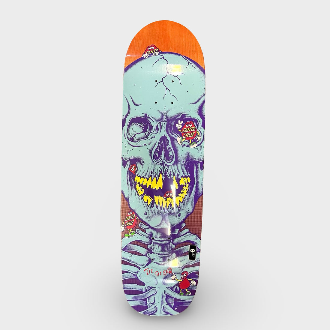 Santa Cruz 8.5"Dot Dudes Feelbase Skateboard Deck - Krudco. Skateshop
