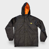 Anti Hero Medium Hero Parka Jacket Black - Krudco. Skateshop