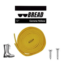 Corona Yellow Laces - Krudco. Skateshop