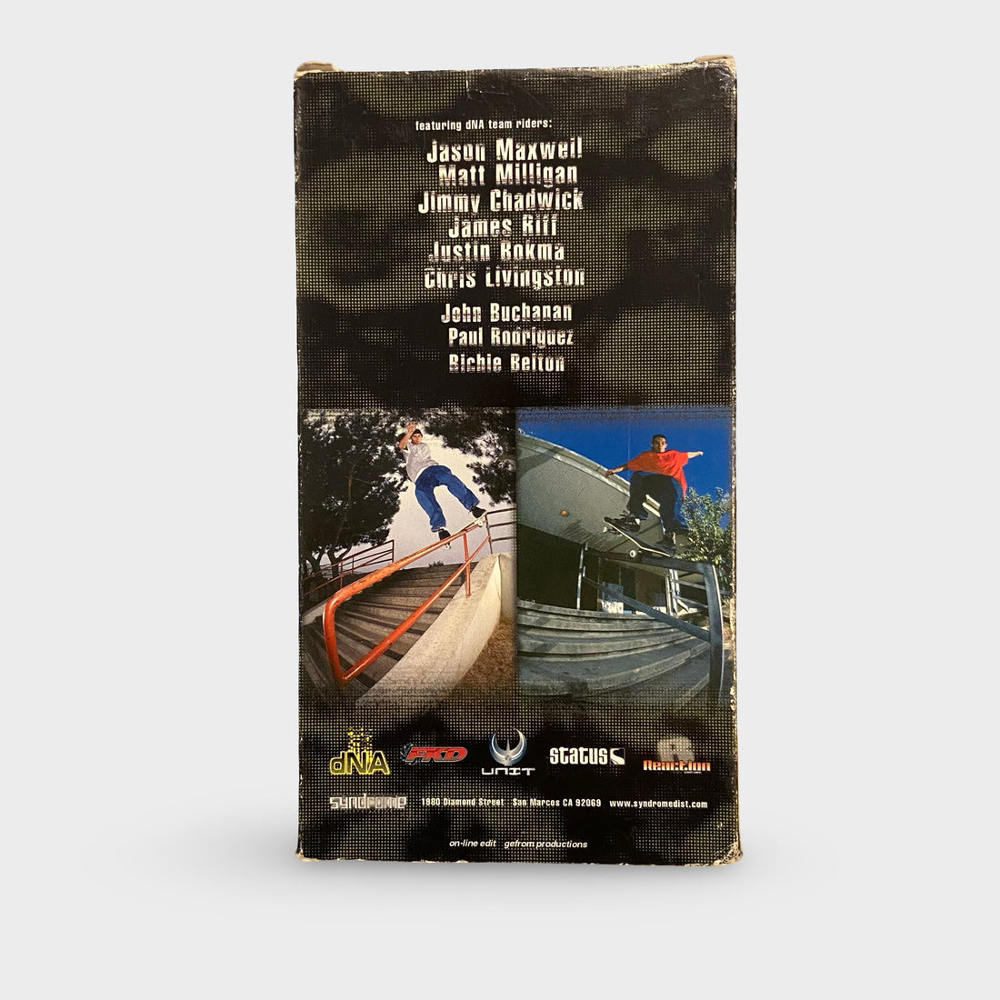 DNA Micro Analysis VHS Skateboarding Video