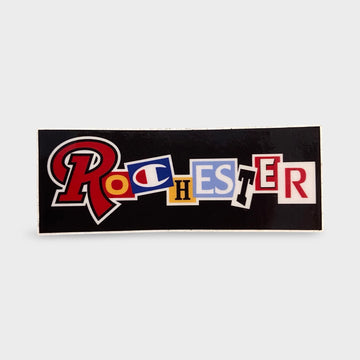 Rochester NY Sticker 3"x1.25"