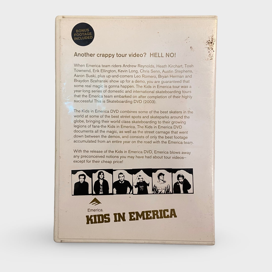 Kids In Emerica Skateboarding DVD