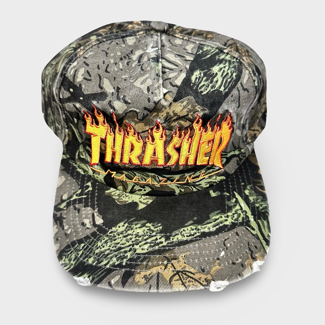 Thrasher Skate Mag Snapback Flame Logo Hat