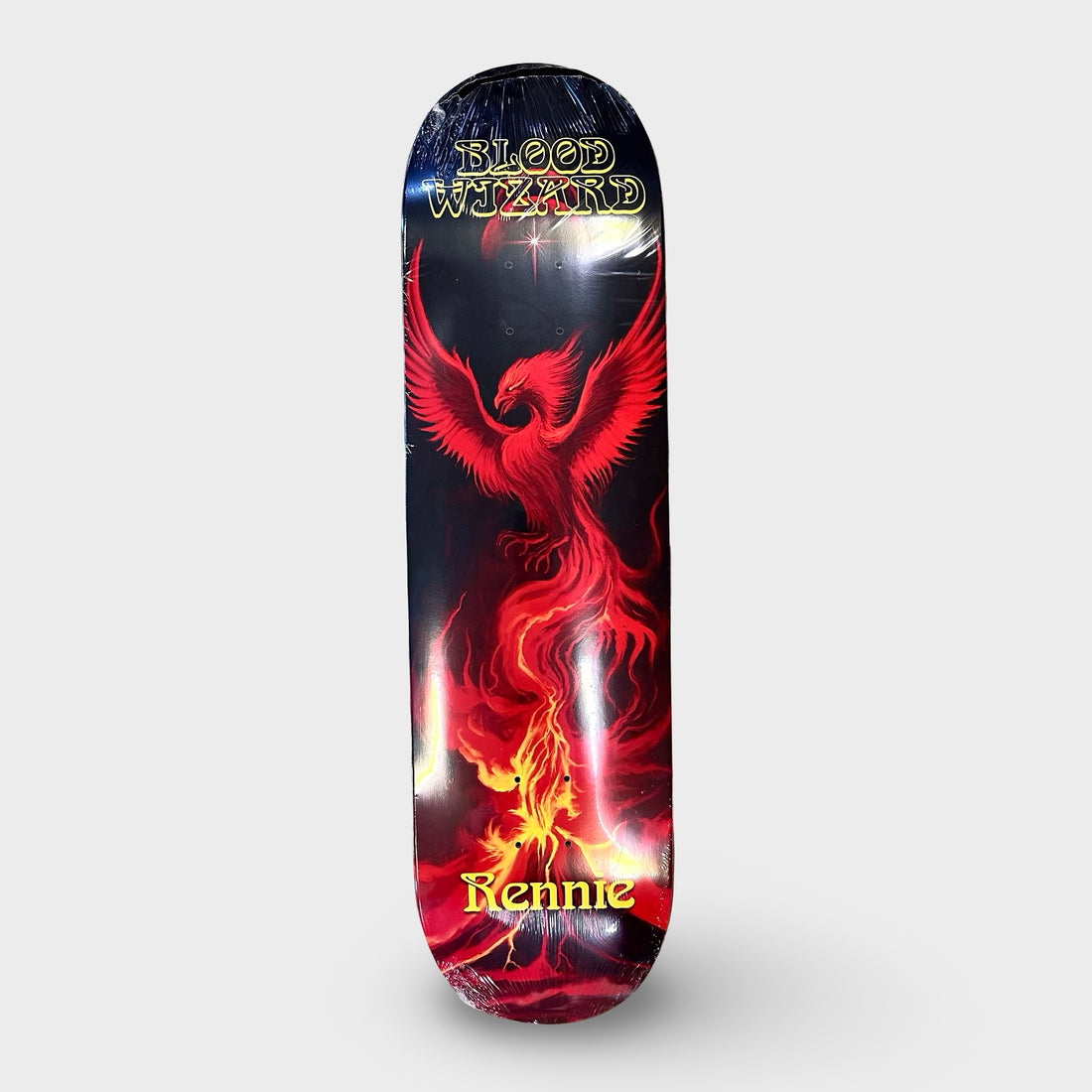 Blood Wizard 8.75" Rennie Pyre Skateboard Deck - Krudco. Skateshop