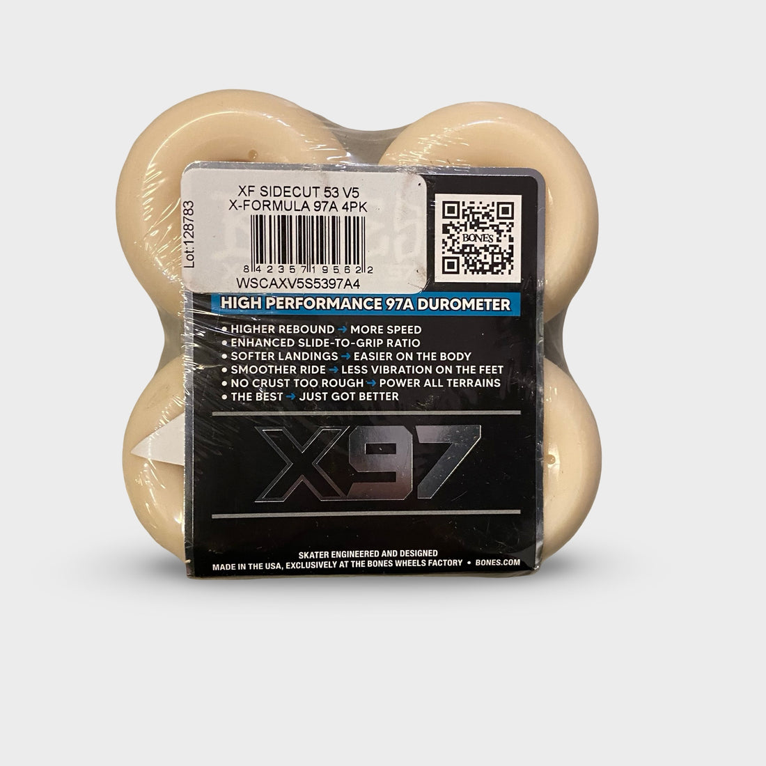 Bones 53mm X97 Sidecut V5 Wheels