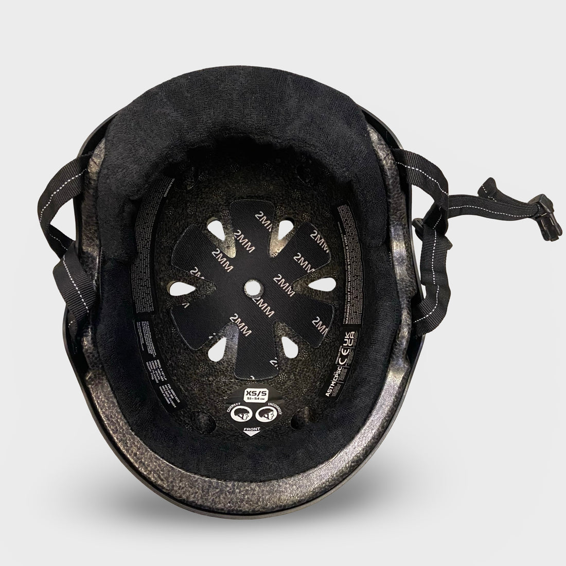 187 Helmet Low Pro Certified Flat Black Skateboard Style