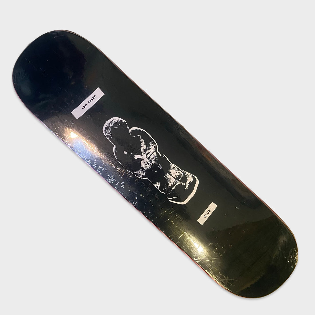 Glue Leo Baker Pro NOS Skateboard Deck - Krudco. Skateshop