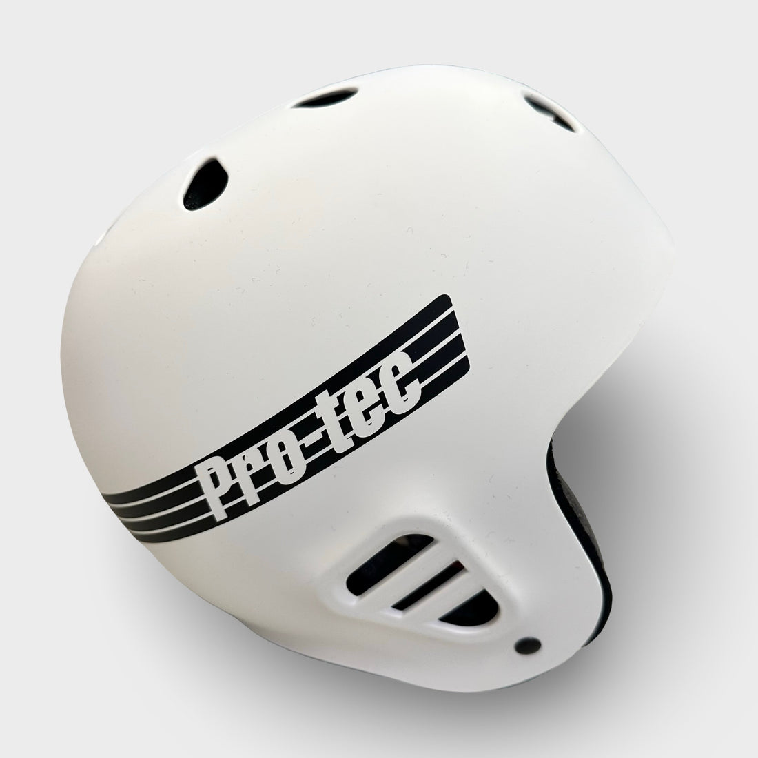 Pro Tec Full Cut Helmet. matte White. Small