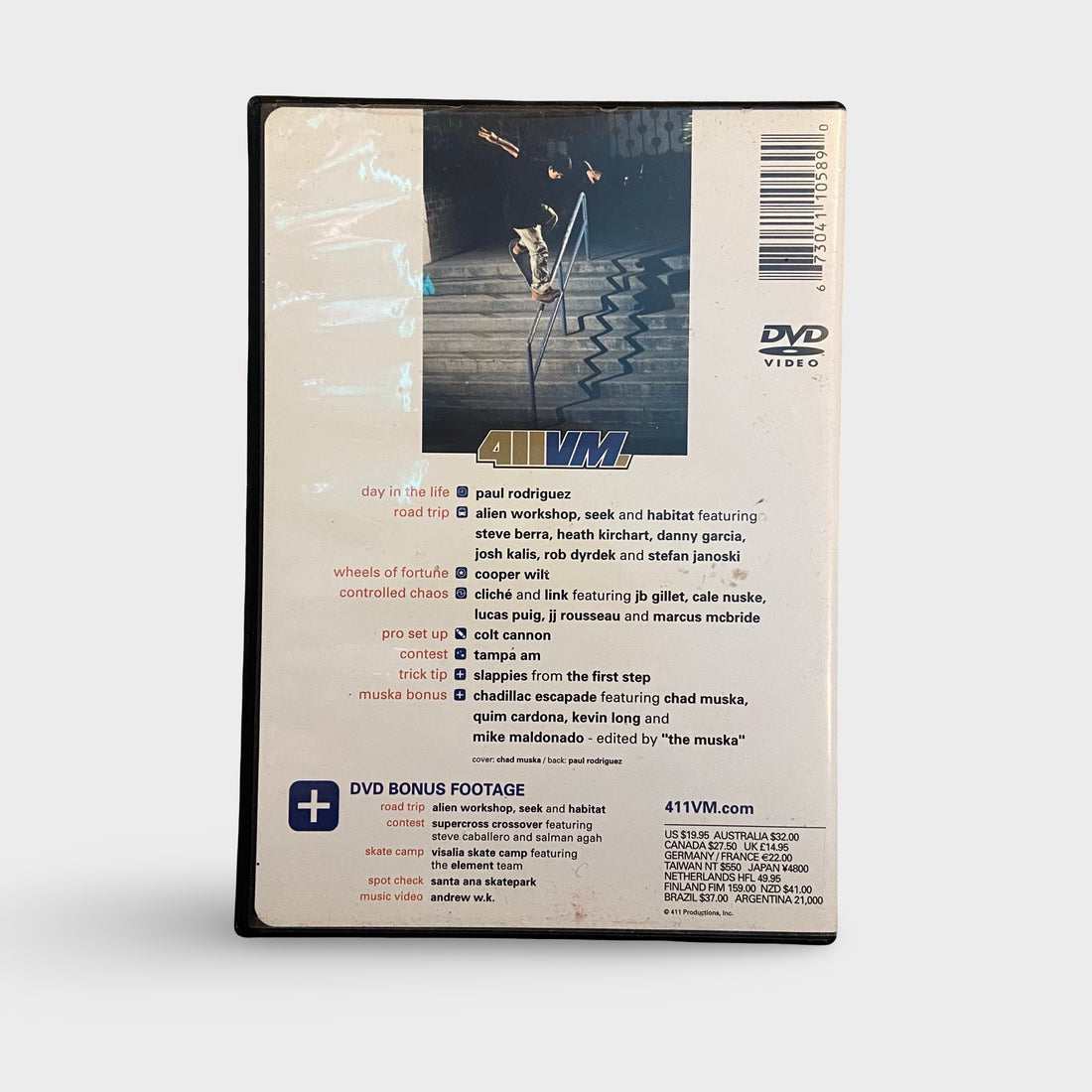 411 VM MUSKA Issue #58 Skateboarding Video - Krudco. Skateshop