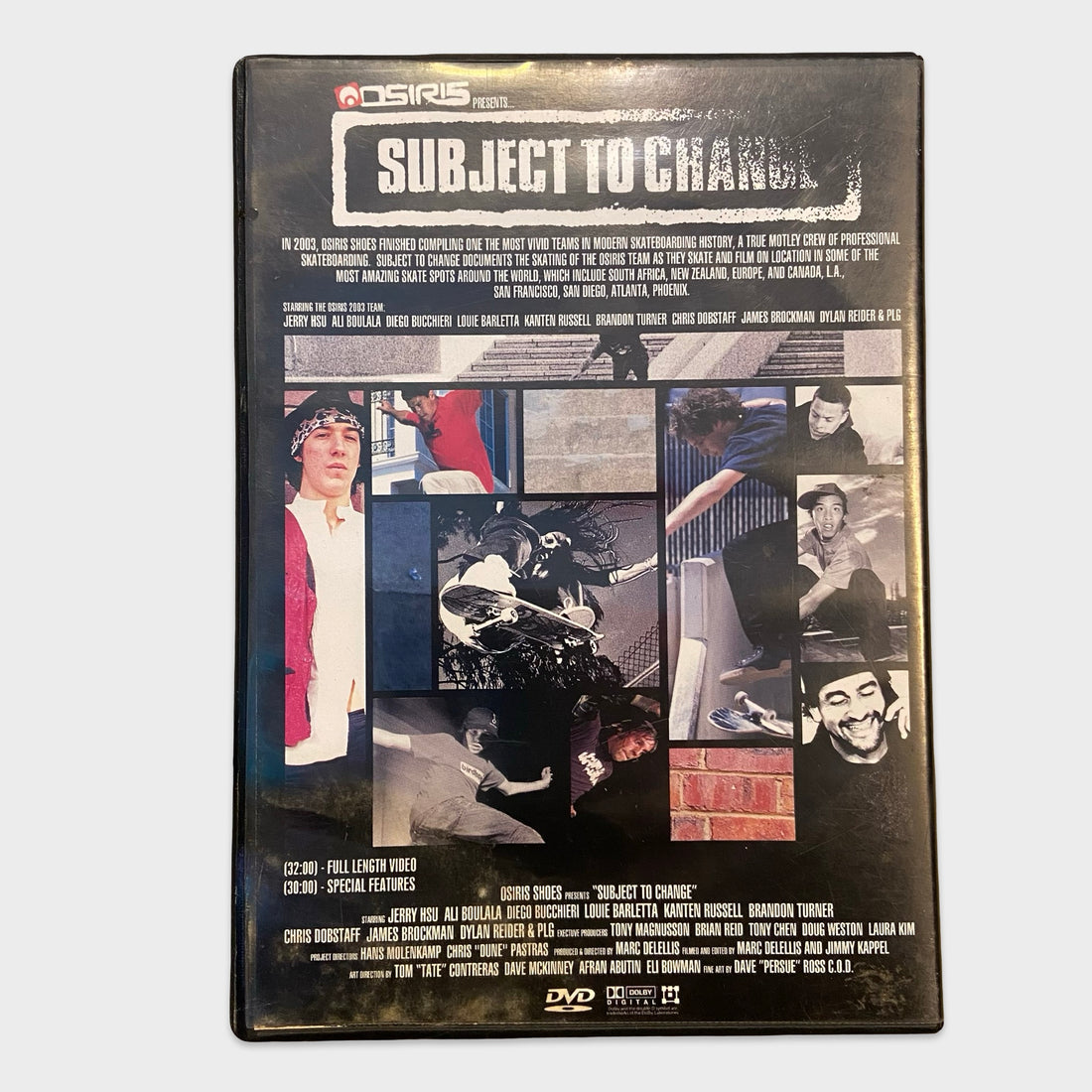 Osiris Subject To Change Skateboarding DVD