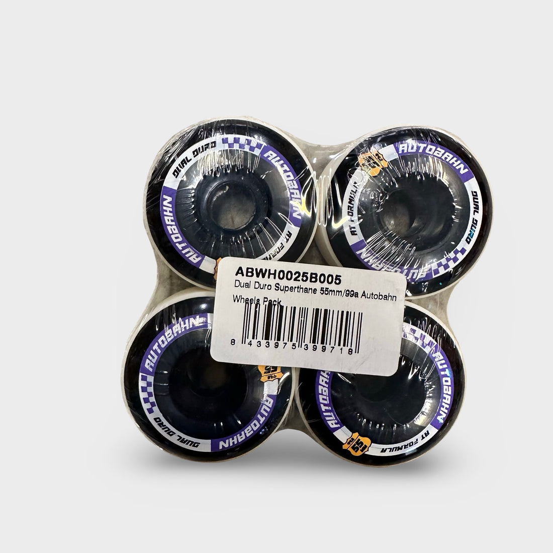 Autobahn Dual Duro  A/T Formula 55mm 99a skateboard wheel