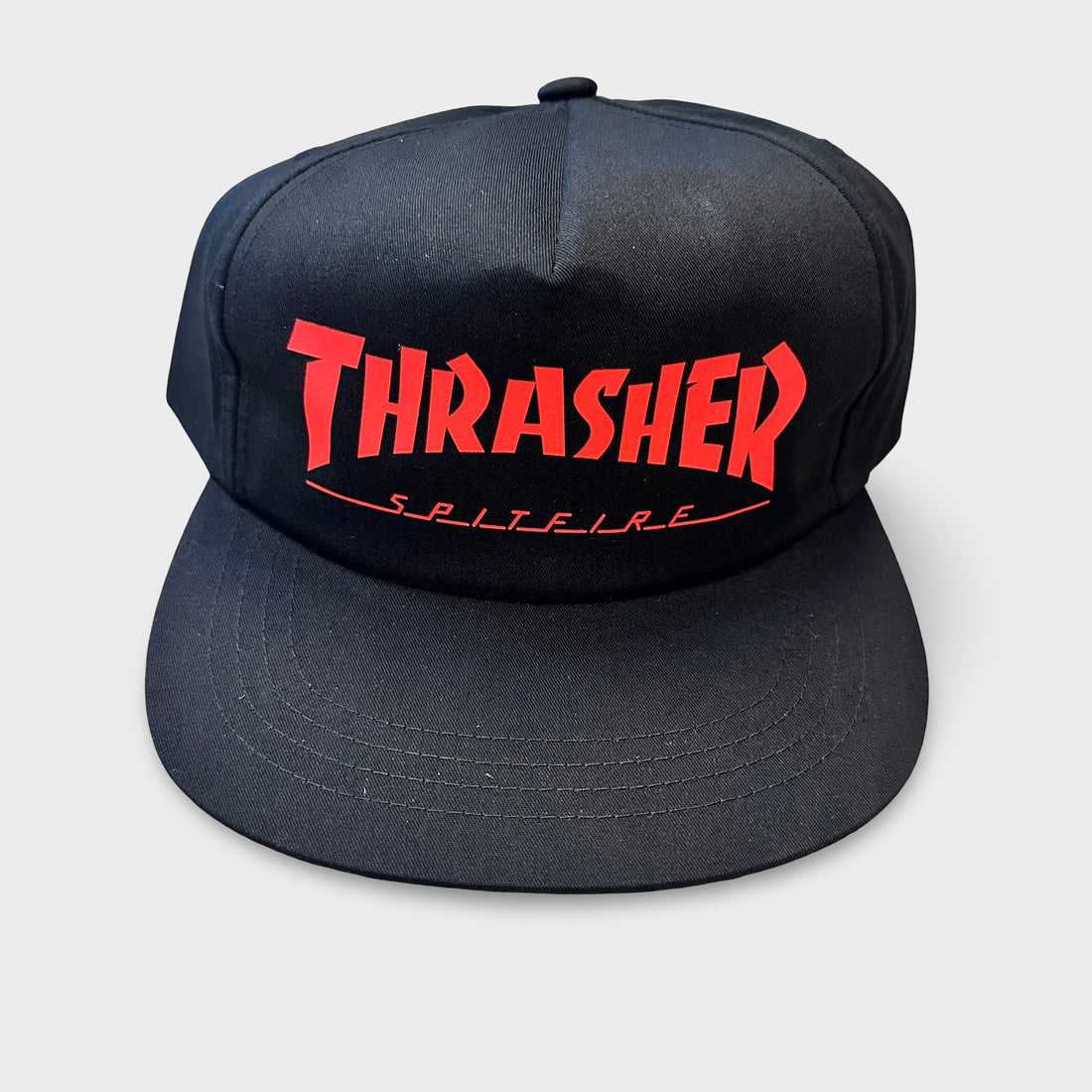 Thrasher X Spitfire Logo Hat - Krudco. Skateshop